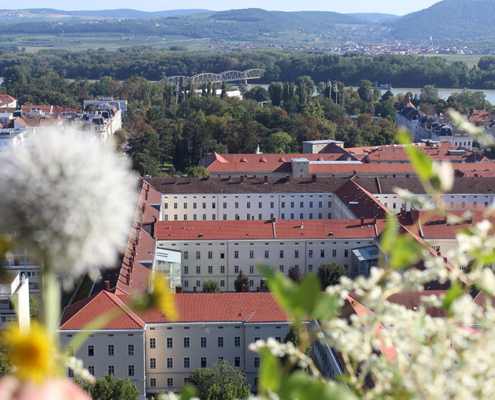 Gebäudekomplex der HLM HLW Krems und der HTL