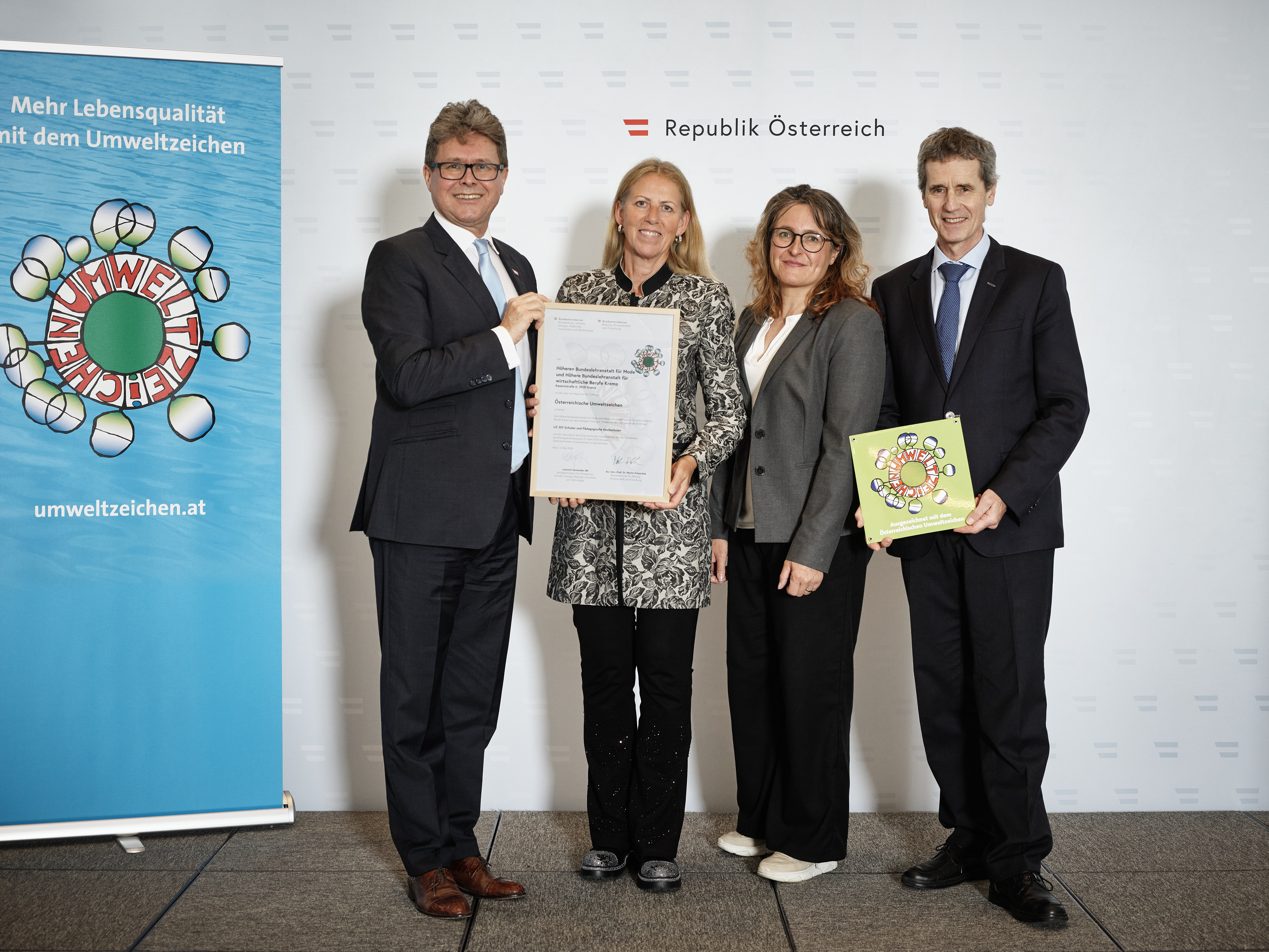 Österreichisches Umweltzeichen Schulverleihung