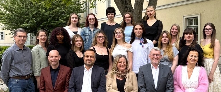 Gruppenbild der Abschlussklasse